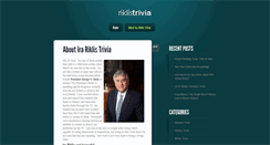 Desktop Screenshot of irariklis-trivia.com